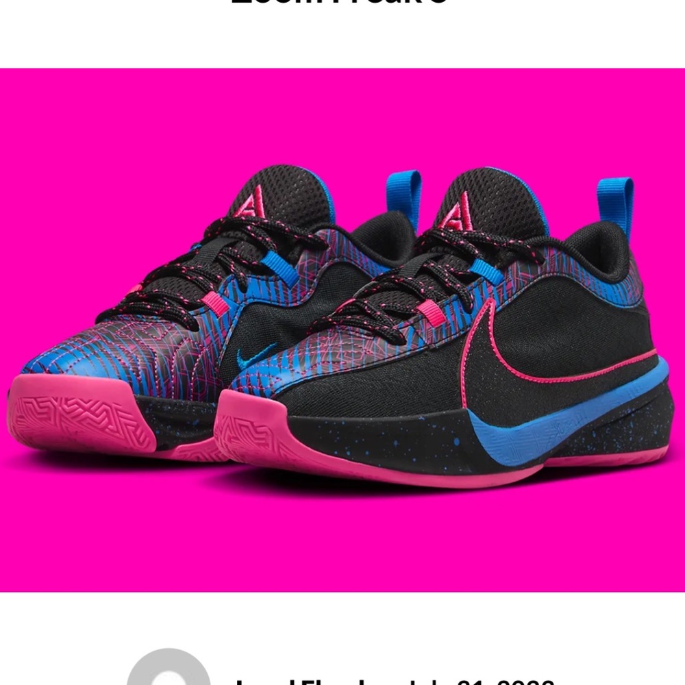 Nike Zoom Freak 5 Emerging Powers basketball sneakers